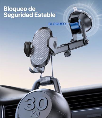 Probamos el soporte Miracase de coche: 360° y succión