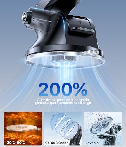 Probamos el soporte Miracase de coche: 360° y succión