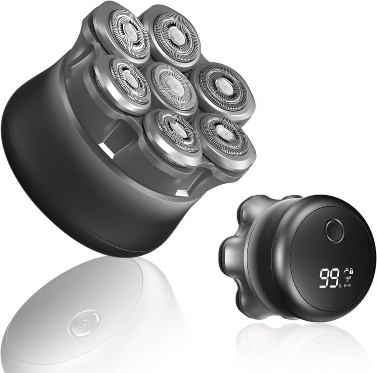 Probamos la afeitadora para cabeza 7D con LED y bloqueo de viaje