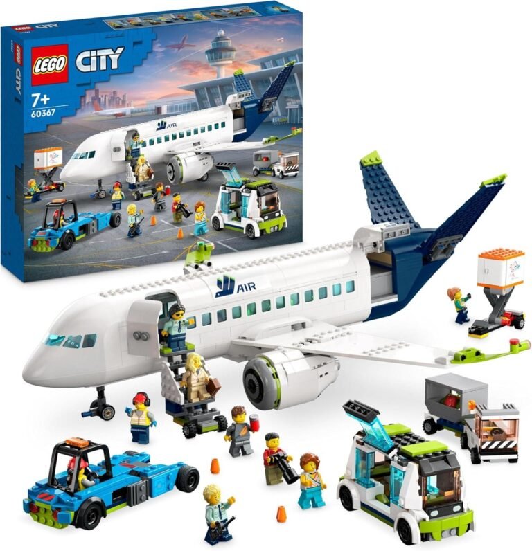 Descubrimos el LEGO: avión pasajeros con detalles únicos