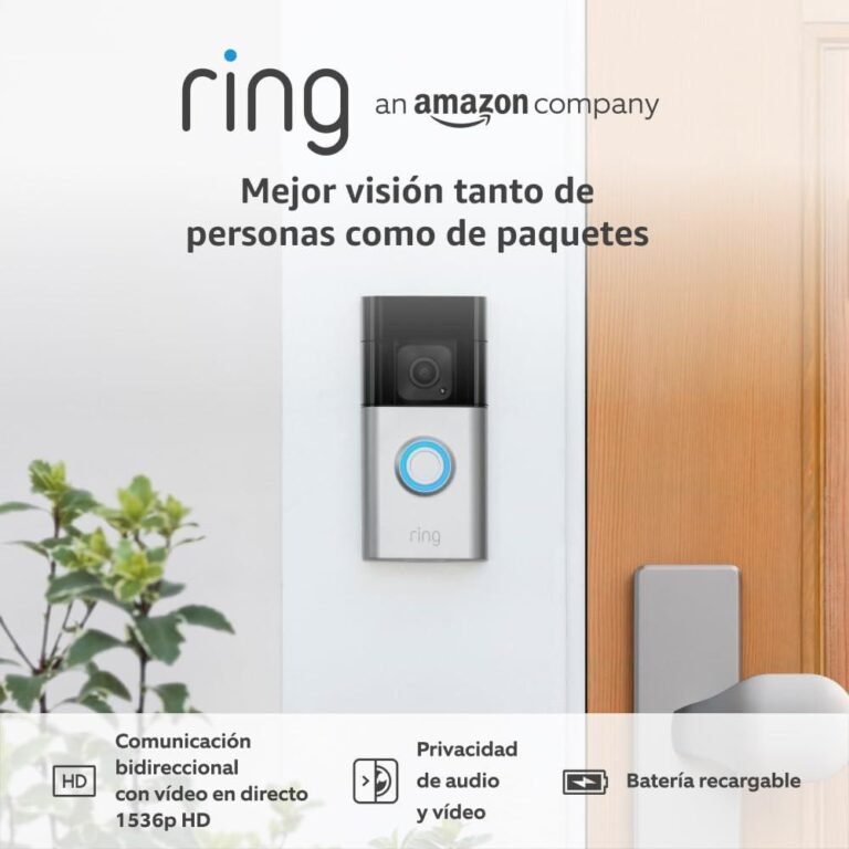 Nuestra experiencia Videotimbre Doorbell Plus: seguridad y visión completa