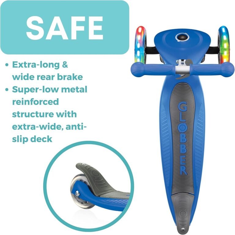 ¡Descubrimos el patinete Globber con ruedas luminosas!