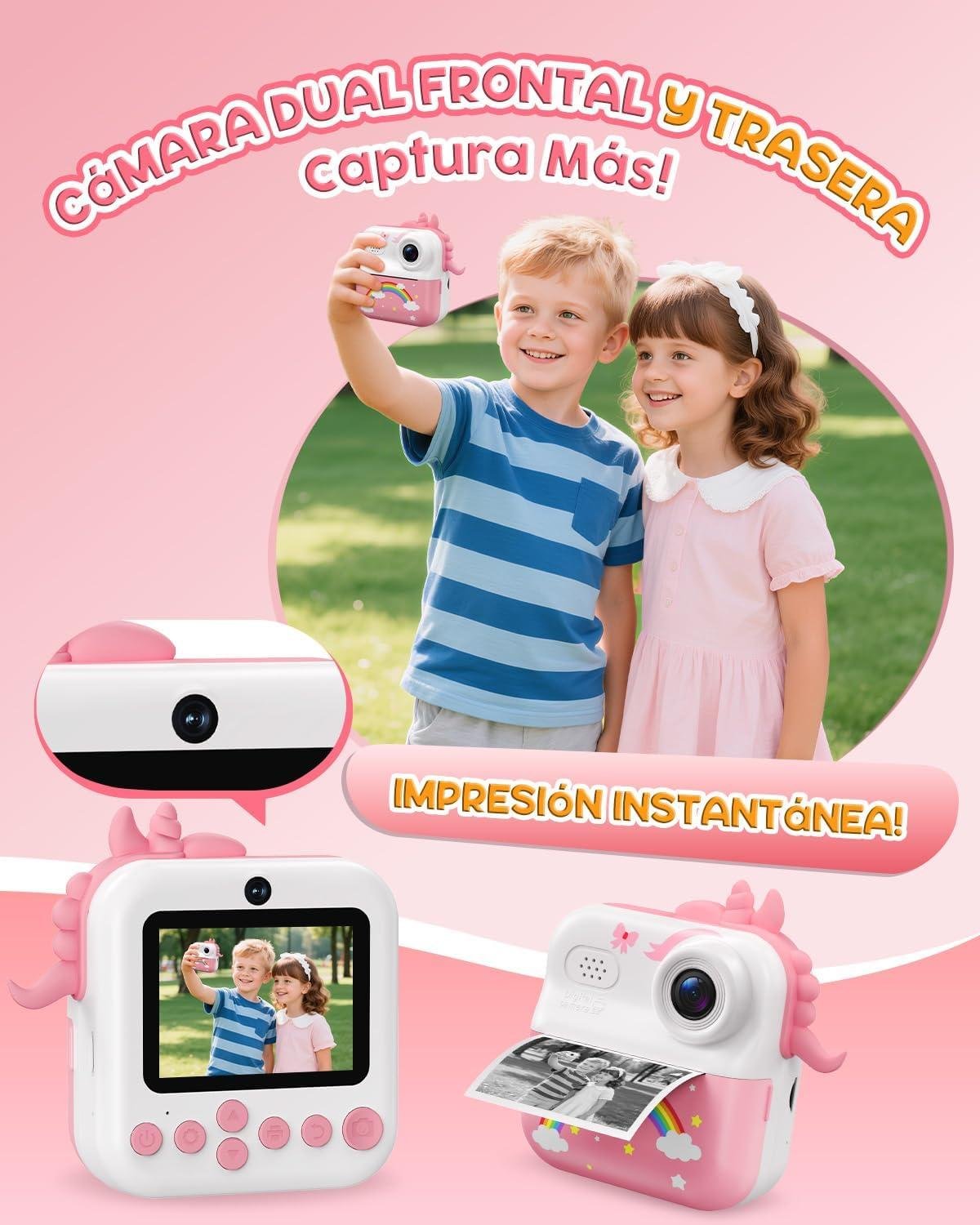 Nuestra opinión: Cámara instantánea para niños, creatividad y diversión asegurada