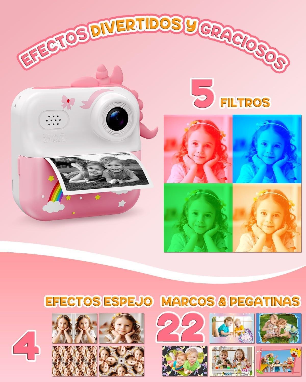 Nuestra opinión: Cámara instantánea para niños, creatividad y diversión asegurada