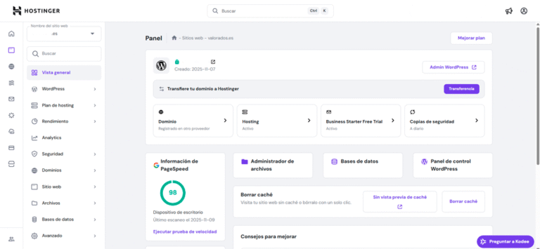 Hostinger: La mejor opción para empezar con velocidad