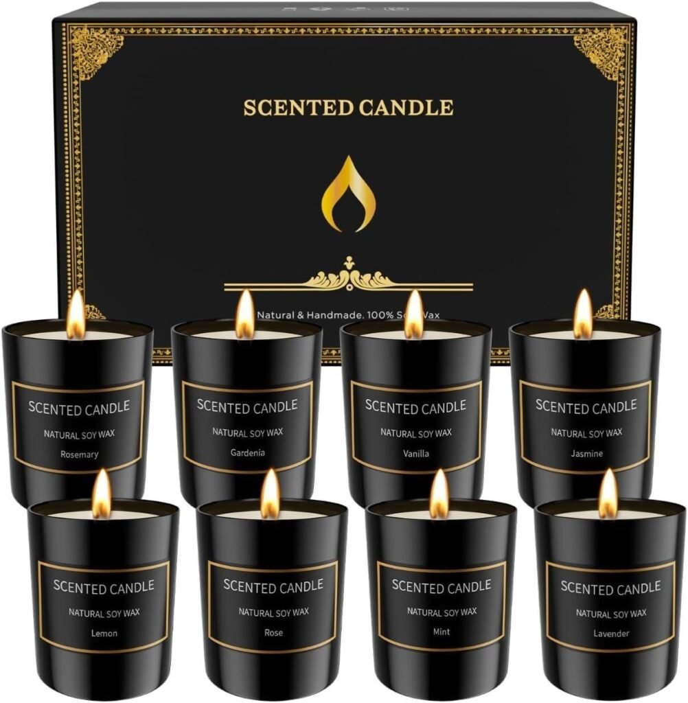 Velas Aromáticas para Mujer: Nuestro Pack Ideal de 8 Fragancias