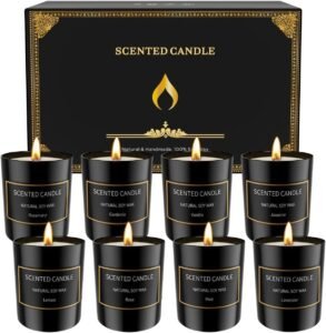 Velas Aromáticas para Mujer: Nuestro Pack Ideal de 8 Fragancias