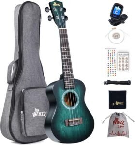 Explorando el Winzz: Nuestro Ukulele Verde-Azul Ideal