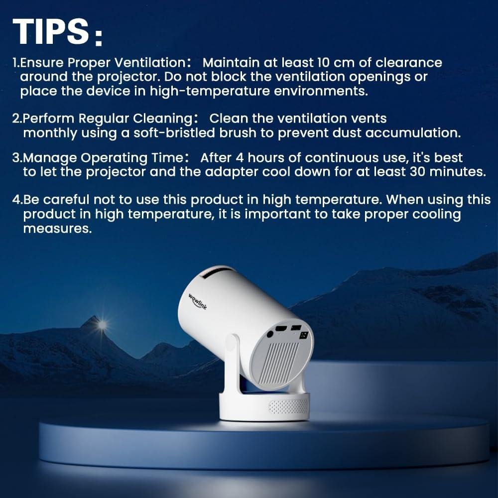 Nuestro análisis: Mini proyector Wowlink 2025, potencia y facilidad