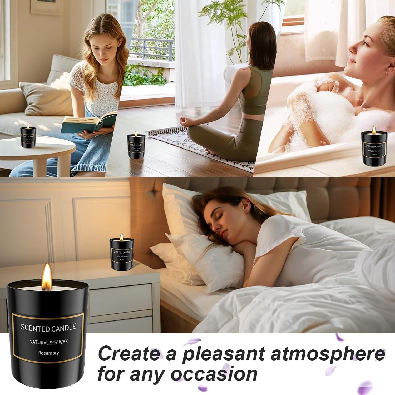 Velas Aromáticas para Mujer: Nuestro Pack Ideal de 8 Fragancias