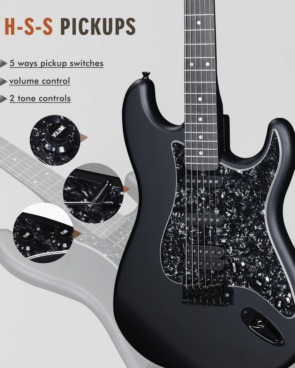 <h3>Nuestra Experiencia Con la Guitarra Eléctrica Winzz: Un Pack Ideal para Principiantes</h3><p>