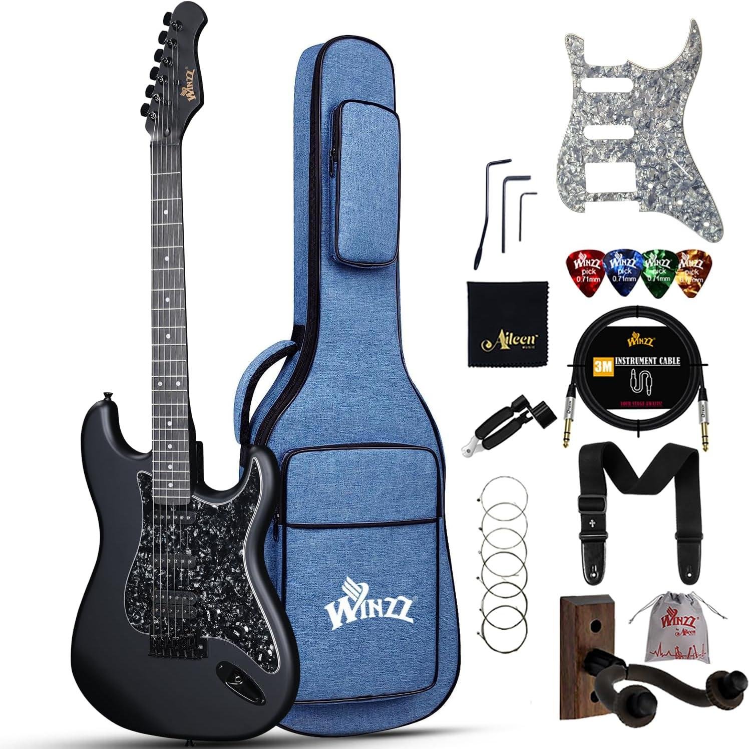 <h3>Nuestra Experiencia Con la Guitarra Eléctrica Winzz: Un Pack Ideal para Principiantes</h3><p>