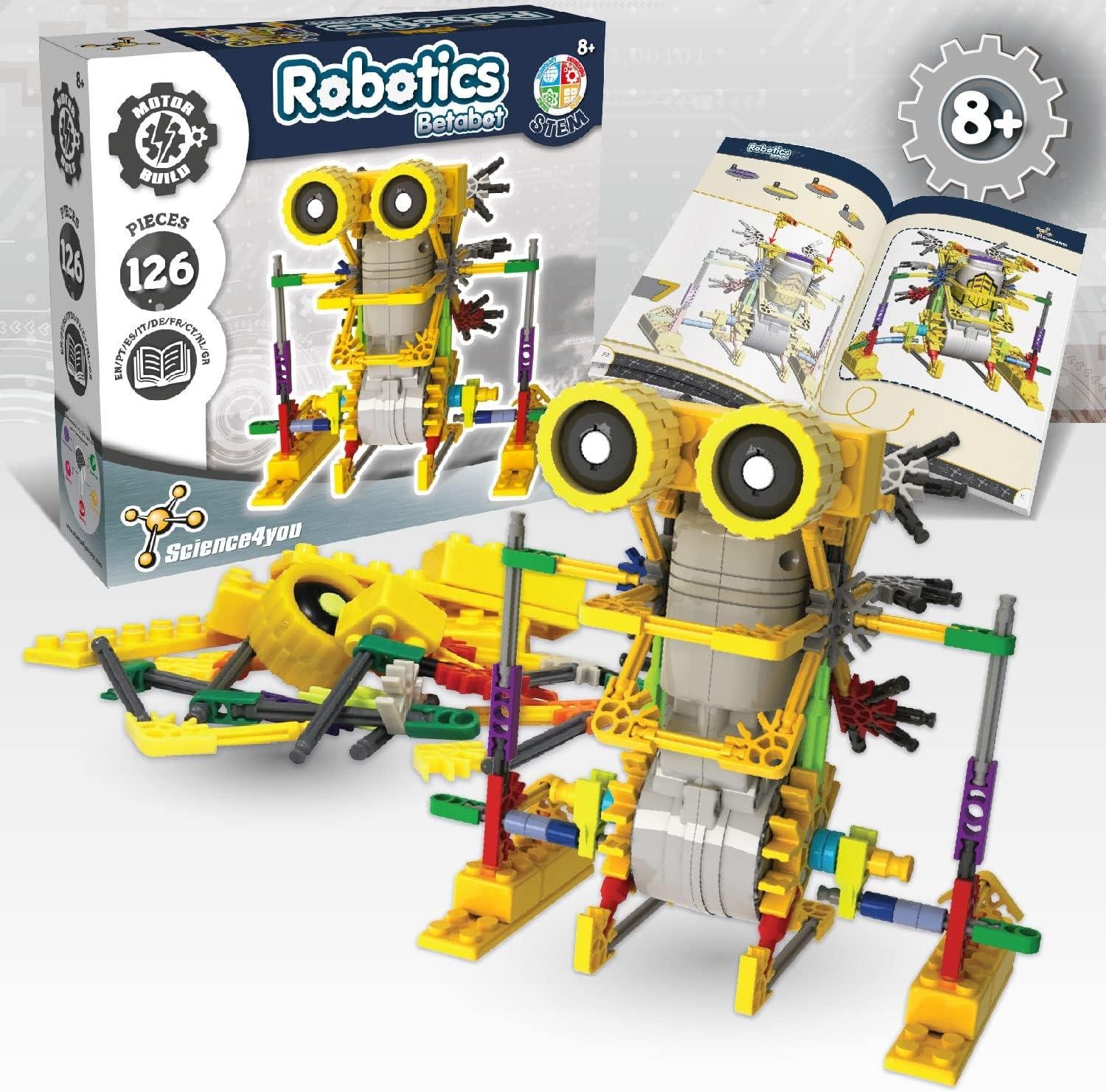 Construyamos y Aprendamos: Review del Betabot Robot 126 Piezas
