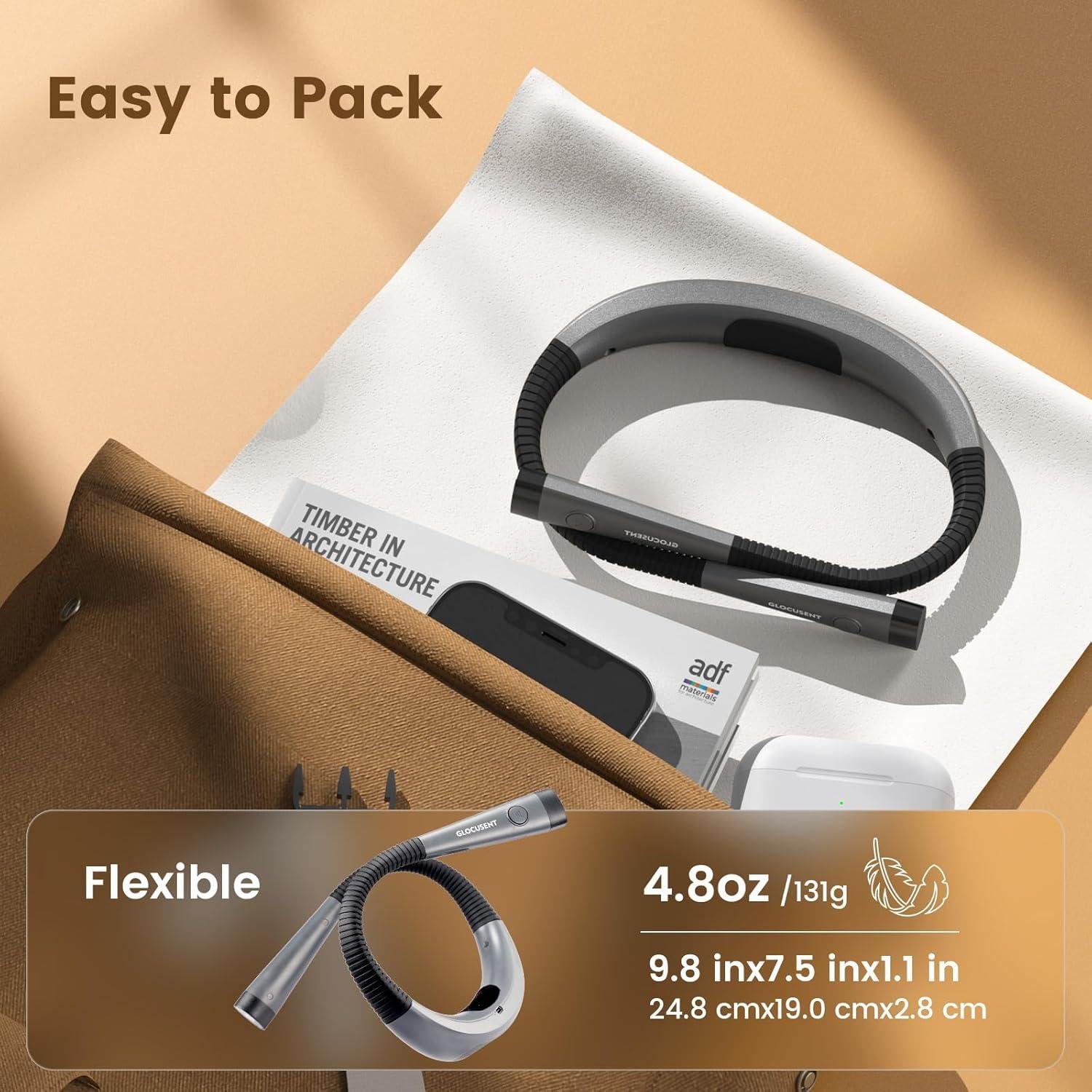 Nuestra experiencia con la lámpara recargable Glocusent: luz y comodidad perfecta