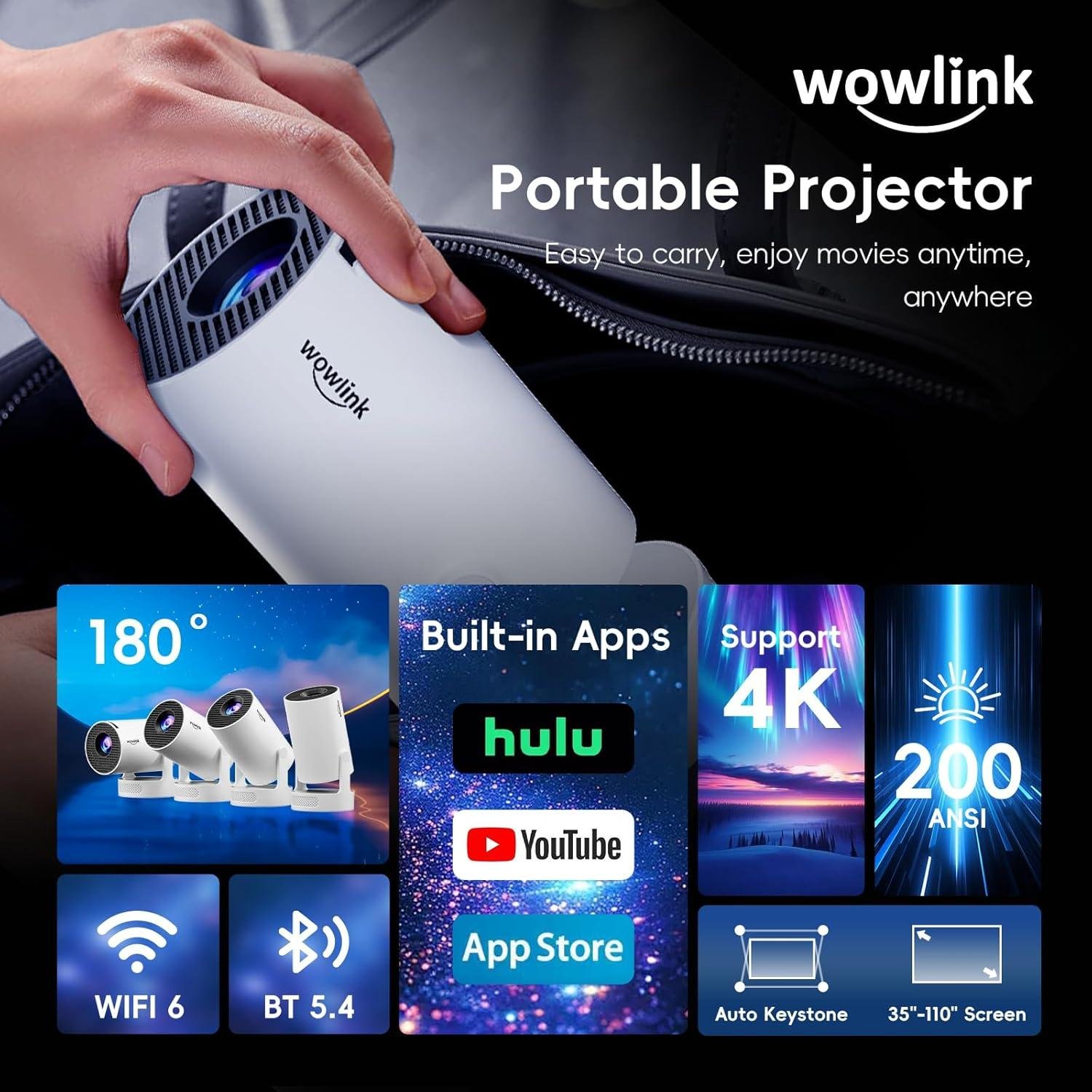 Nuestro análisis: Mini proyector Wowlink 2025, potencia y facilidad