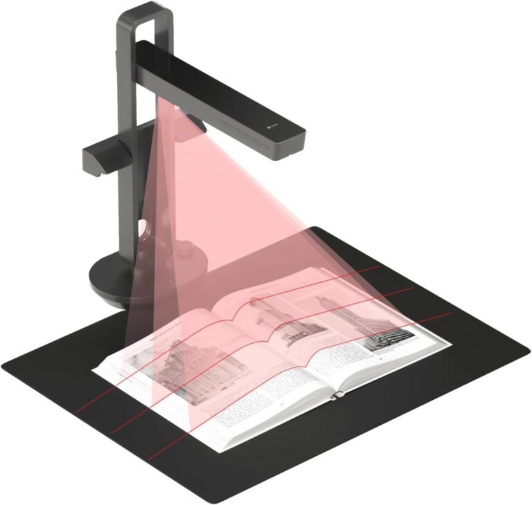 Escáner de Libros Facilidad con Función OCR Eficiente