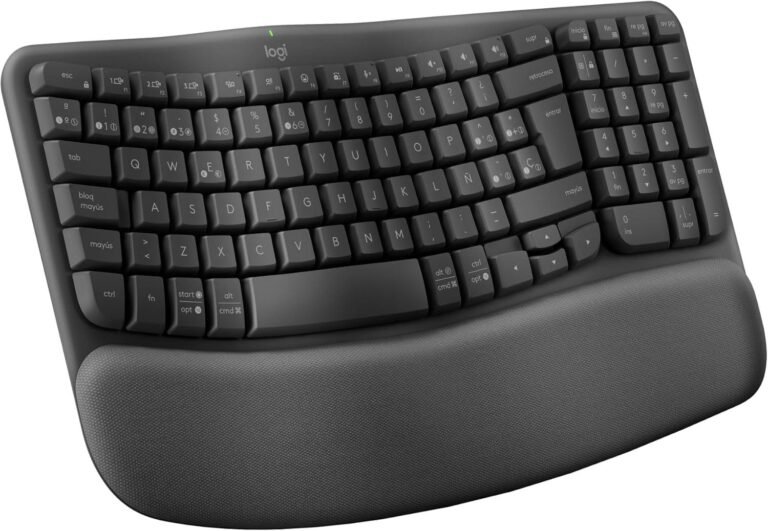 Logitech Wave Keys: Comodidad y Diseño Ergonómico