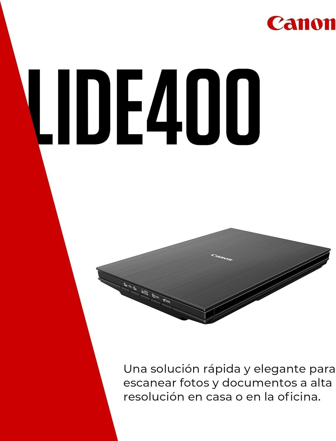 Descubramos el Canon CanoScan LiDE 400: Eficiencia y Estilo