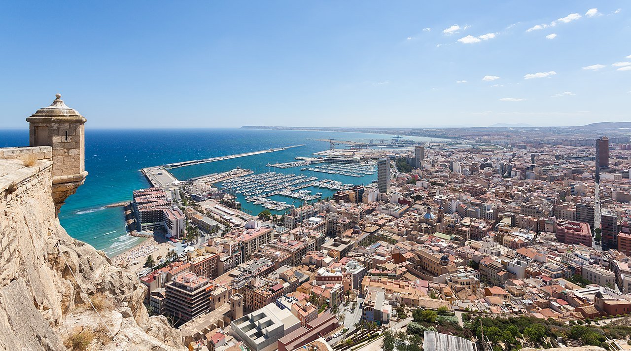 Vista de alicante
