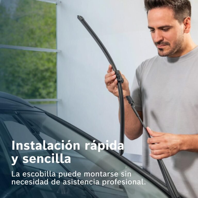 Limpiaparabrisas frontal Bosch: Mejora tu visibilidad