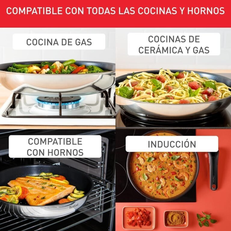 Juegos de sartenes Tefal: Cocina con estilo