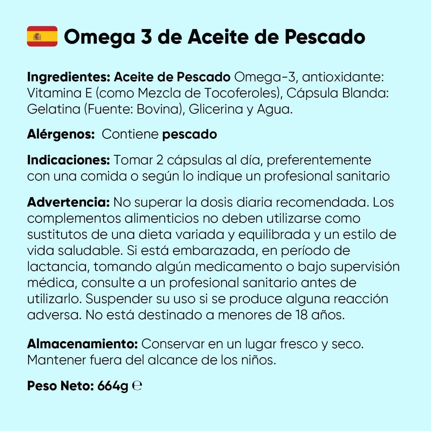 Descubramos Juntos los Beneficios del Omega 3 2000mg