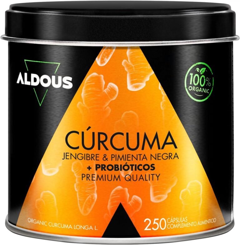 Cápsulas probióticos cúrcuma y sus beneficios