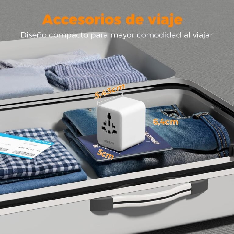 Adaptador Enchufe Universal para Viajes Sin Problemas Adaptador Enchufe Universal para Viajes Sin Problemas