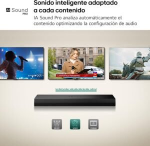 Barra de Sonido Inteligente para Experiencias Cinematográficas