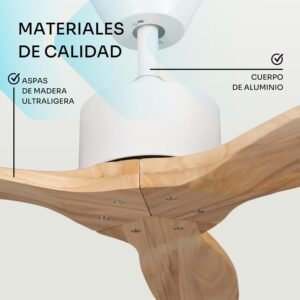 Nuestras Impresiones sobre el Ventilador de Techo Mellerware Brizy